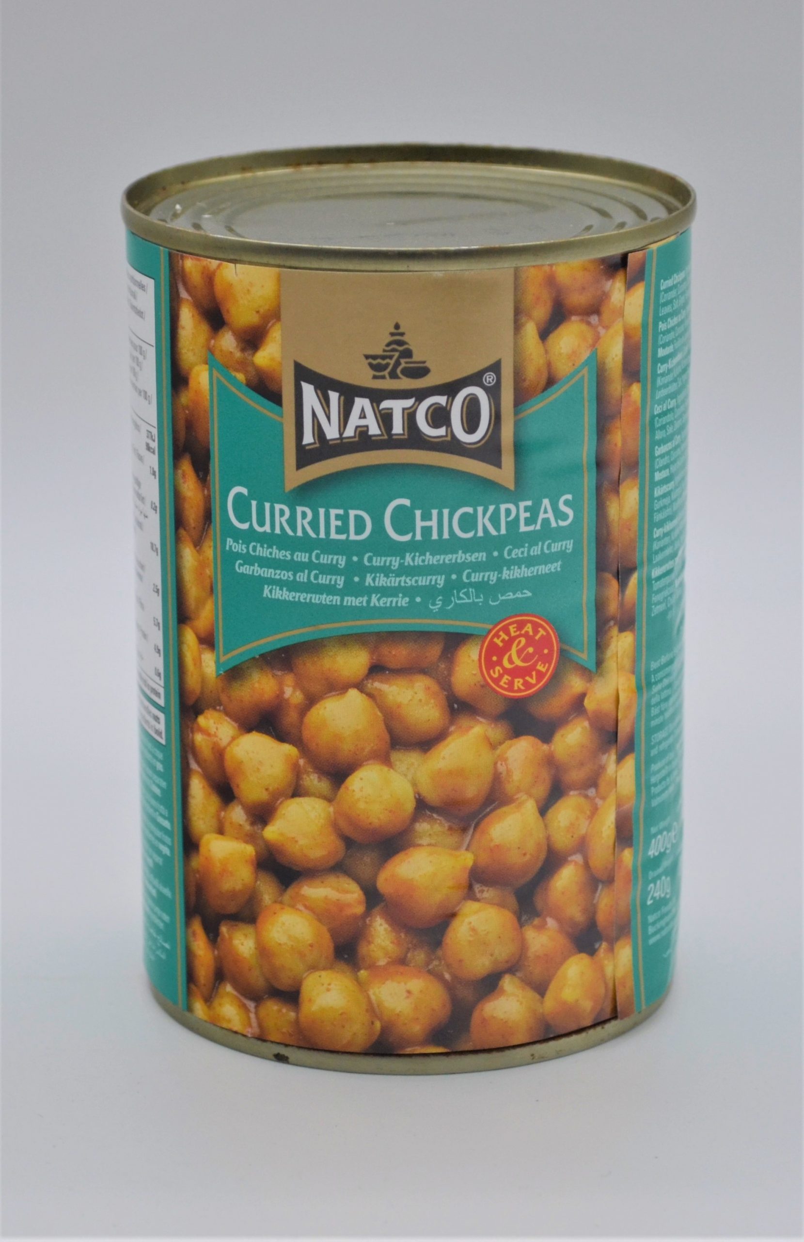 Curried Chickpeas CURRIED CHICKPEAS 400G - Image 1
